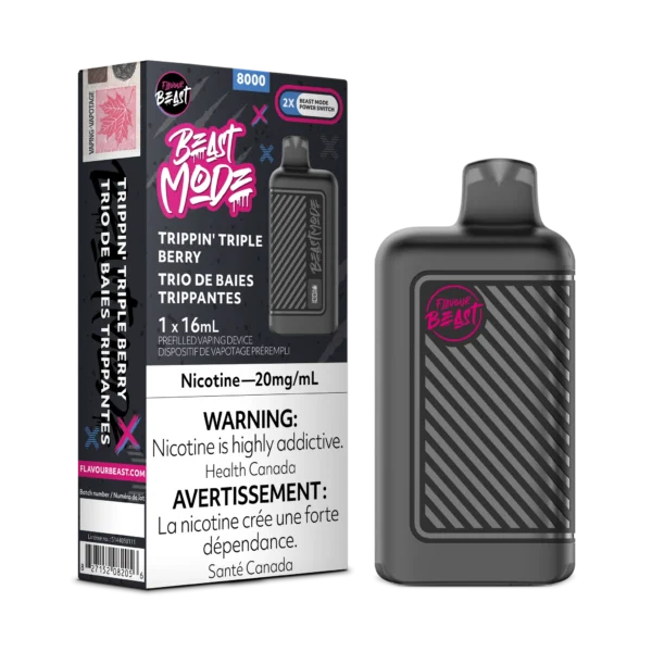 Flavour Beast Beast Mode 8K Disposable - Trippin' Triple Berry