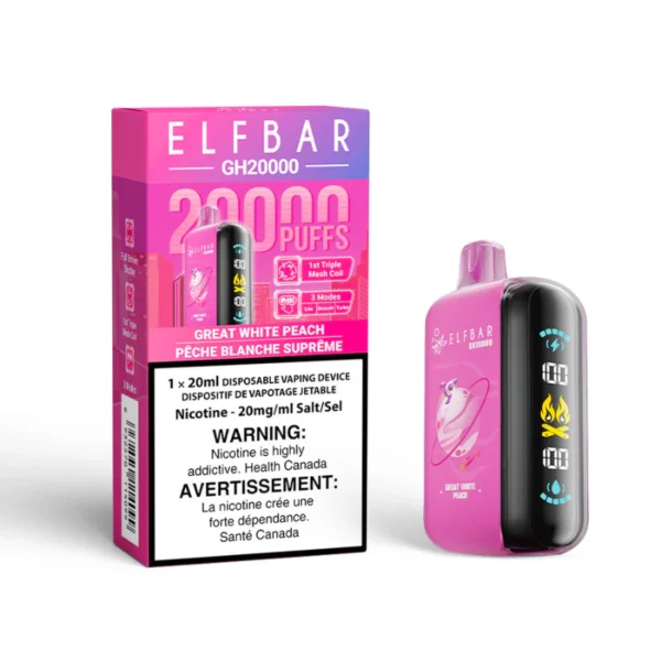 Elf Bar GH20k Disposable Vape - 5ct - Image 3