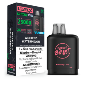 Level X Flavour Beast Boost G2 Pod - Weekend Watermelon Iced