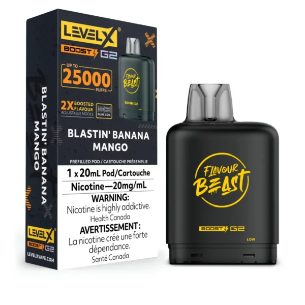 Level X Flavour Beast Boost G2 Pod - Blastin' Banana Mango